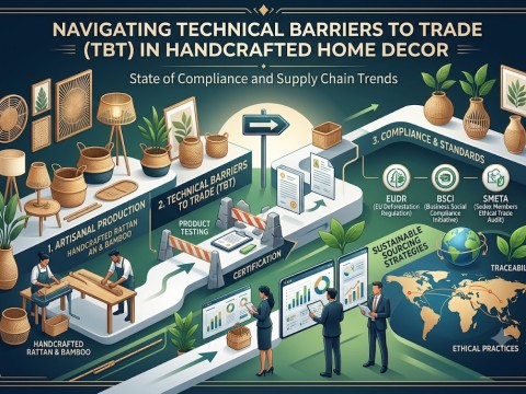 Navigating Technical Barriers to Trade (TBT) in Handcrafted Home Decor: State of Compliance and Supply Chain Trends